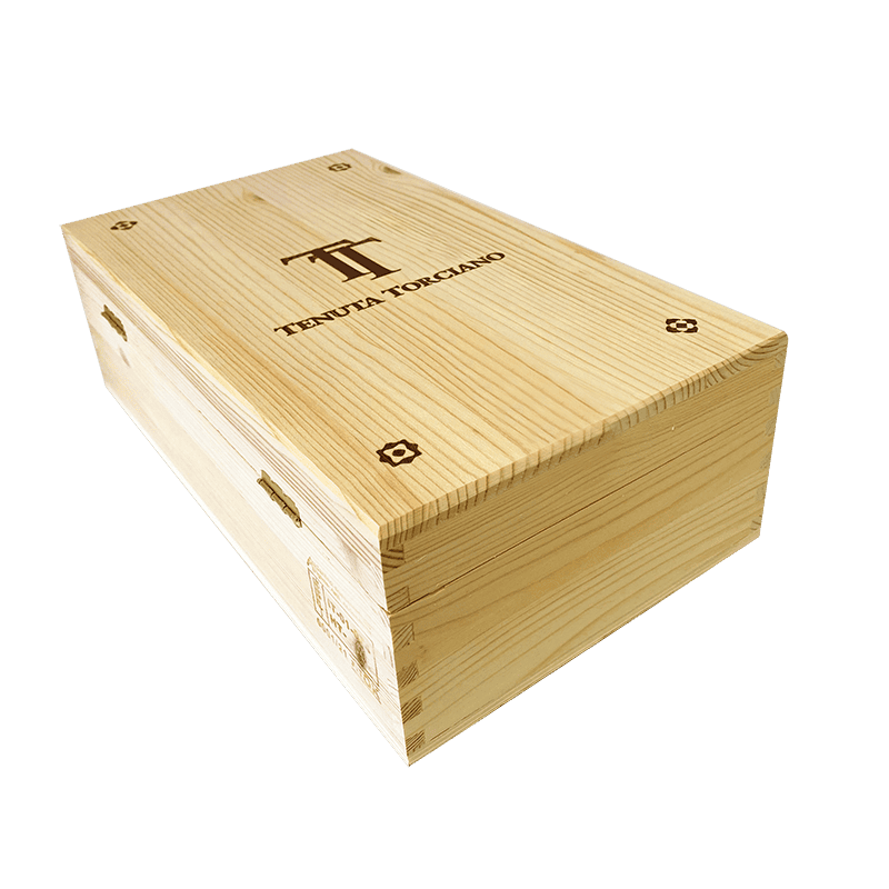 Wooden Box TT - 2 bottles